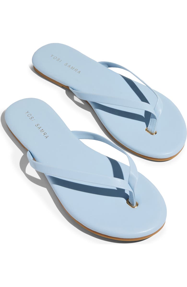 Yosi Samra Rivington Flip Flop, Alternate, color, Sky