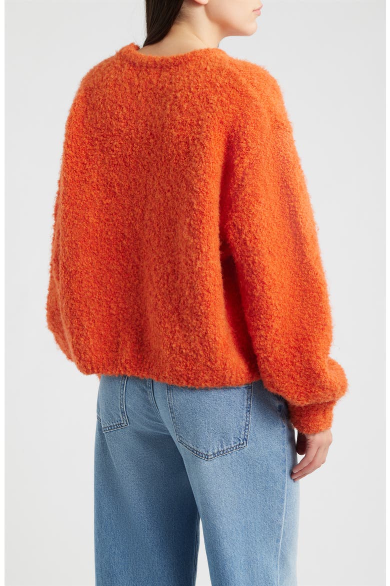 Sapporo Crewneck Sweater, Alternate, color, ORANGE