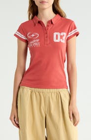 BDG Urban Outfitters Retro Graphic Polo