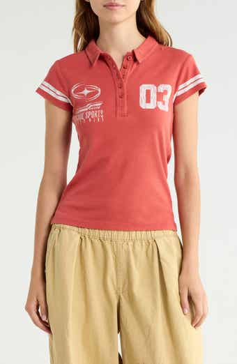 Retro Graphic Polo