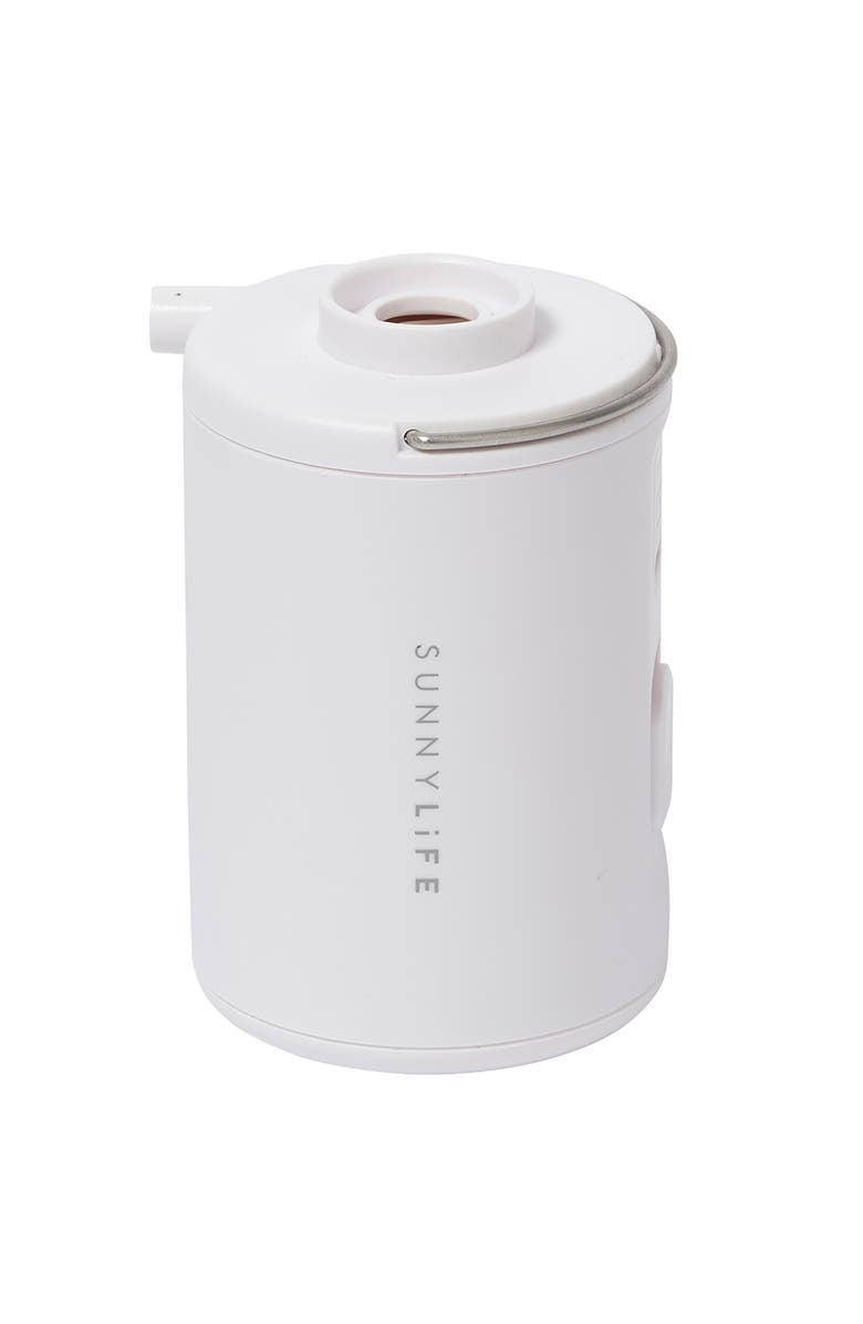 Sunnylife Electric Air Pumpwhiteusb Charging,Portable,Inflates Floats & Toys, Main, color, 