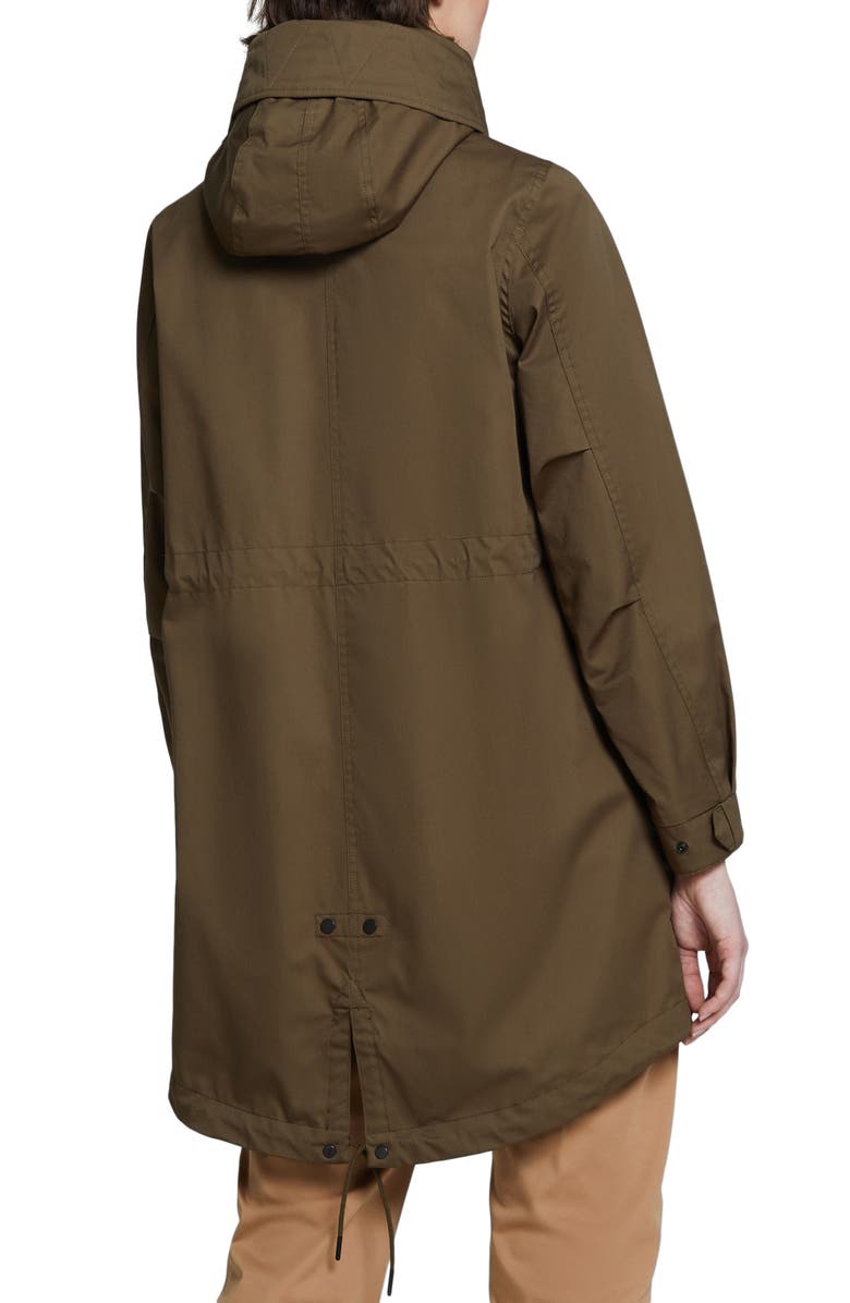 Woolrich Water Resistant Hooded Raincoat, Alternate, color, 