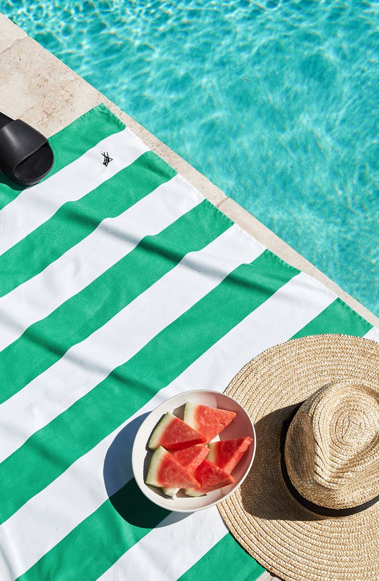 Dock & Bay Quick Dry Beach Towel, Alternate, color, Cancun Green