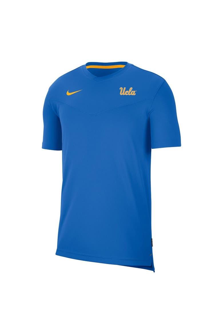 Men's Nike Blue UCLA Bruins Coach UV Performance T-Shirt, Alternate, color, Blue