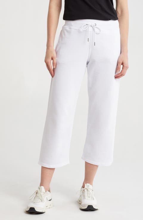 Mini Stud Logo Crop Pants
