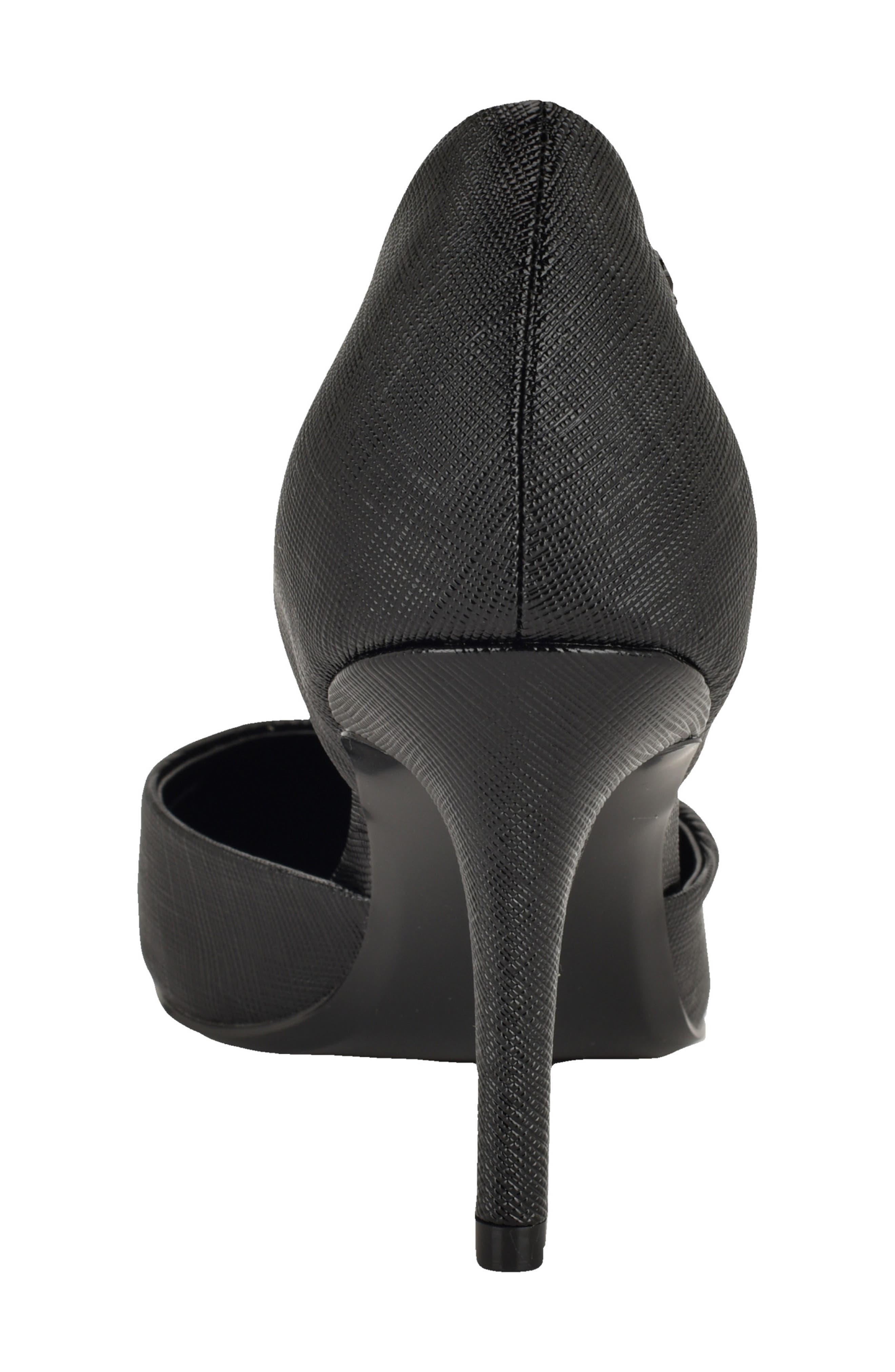 Gloria d'Orsay Pump, Alternate, color, BLACK FABRIC
