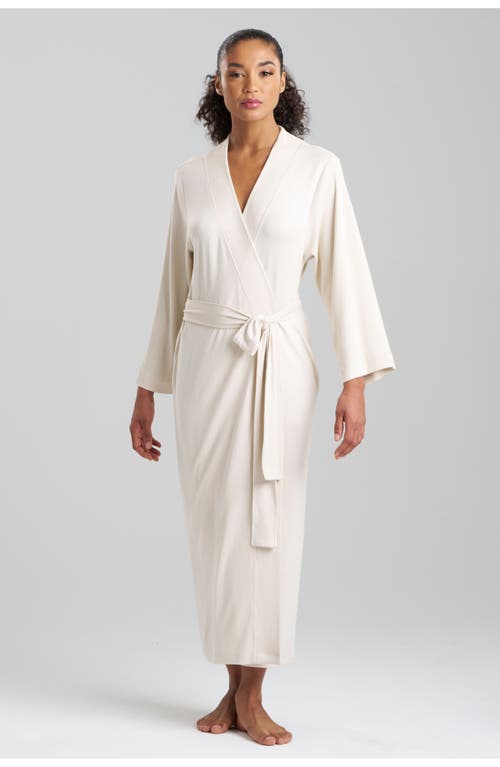 Natori Eden Dream Robe In Ecru