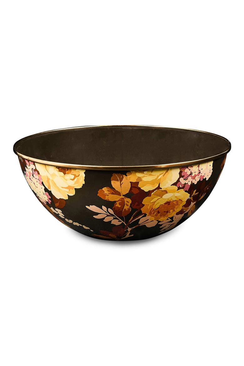 Wild Rose Large Everyday Bowl, Main, color, BROWN