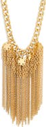 Karine Sultan Clover Chain Collar Necklace