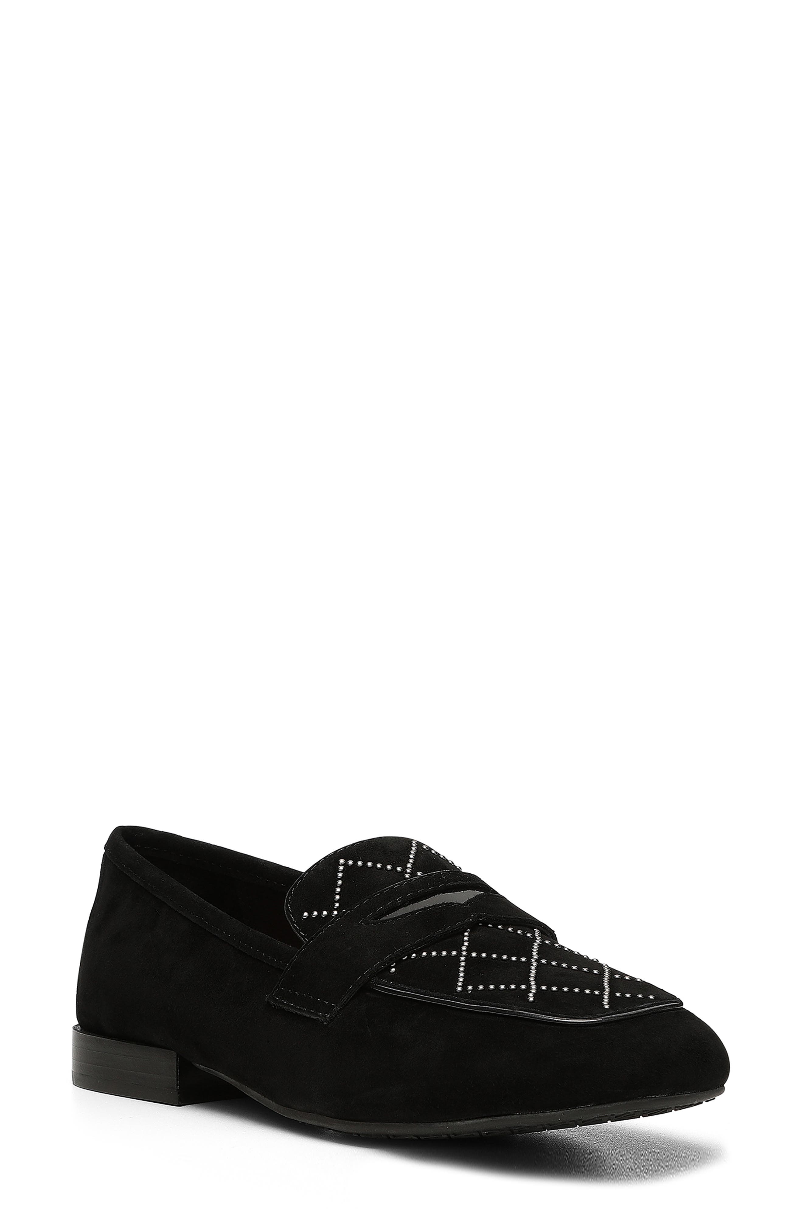 Donald Pliner Bel Studded Loafer, Main, color, 