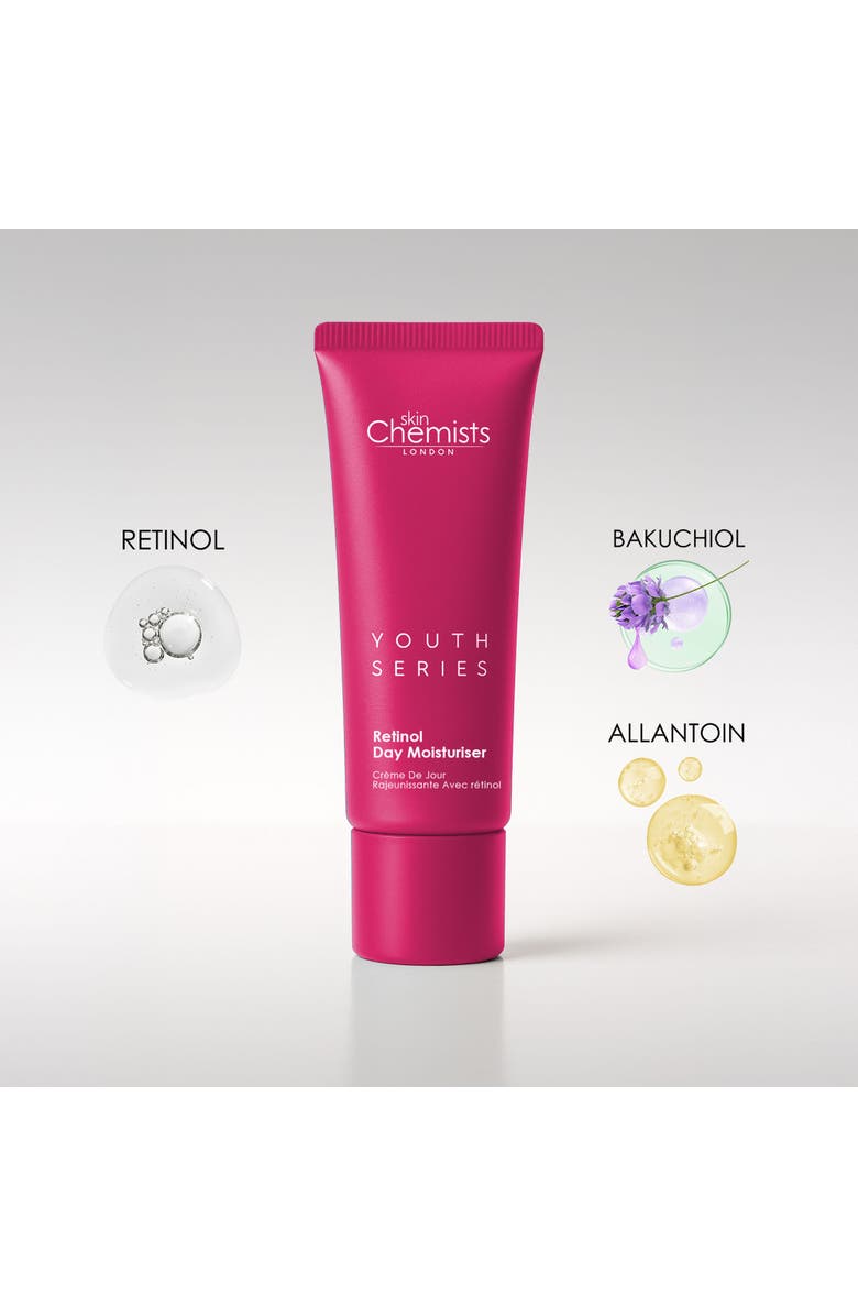SKINCHEMISTS Youth Series Retinol & Bakuchiol Day Moisturiser 50ml, Alternate, color, White