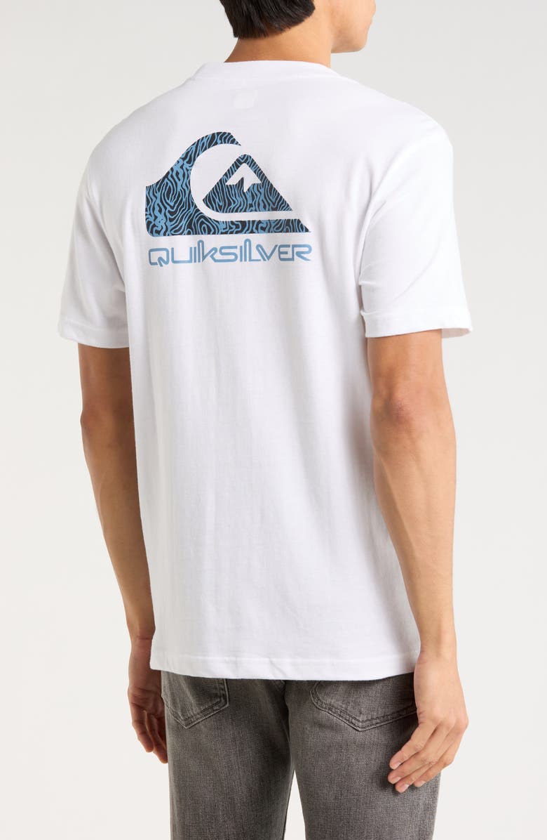 Quiksilver Meander Graphic T-Shirt, Alternate, color, White