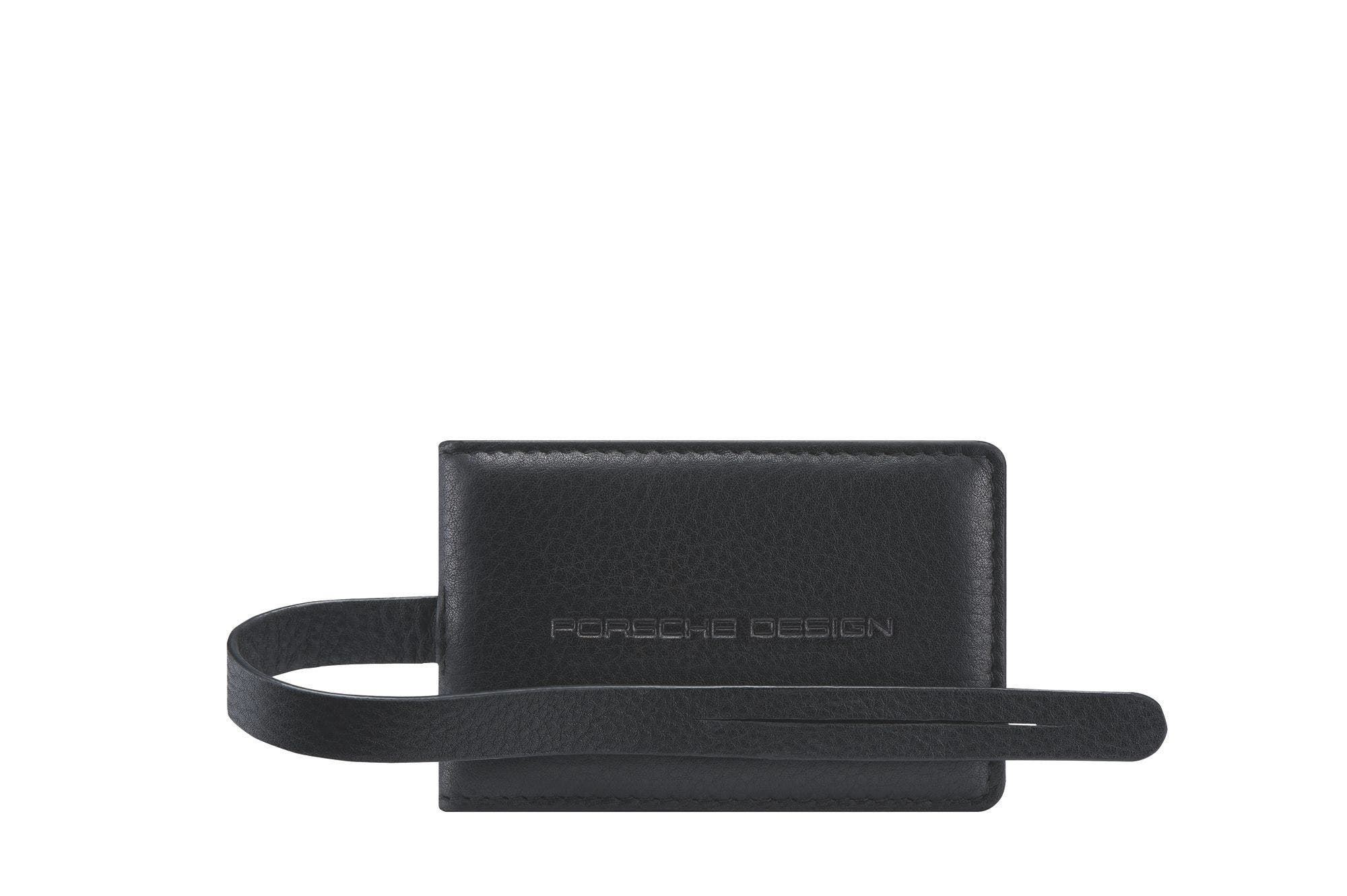 Porsche Design Leather Nametag, Alternate, color, 