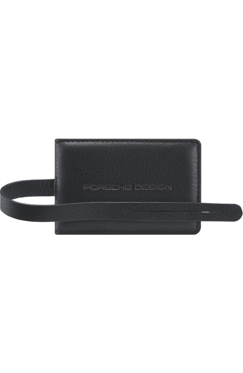Porsche Design Leather Nametag, Alternate, color,