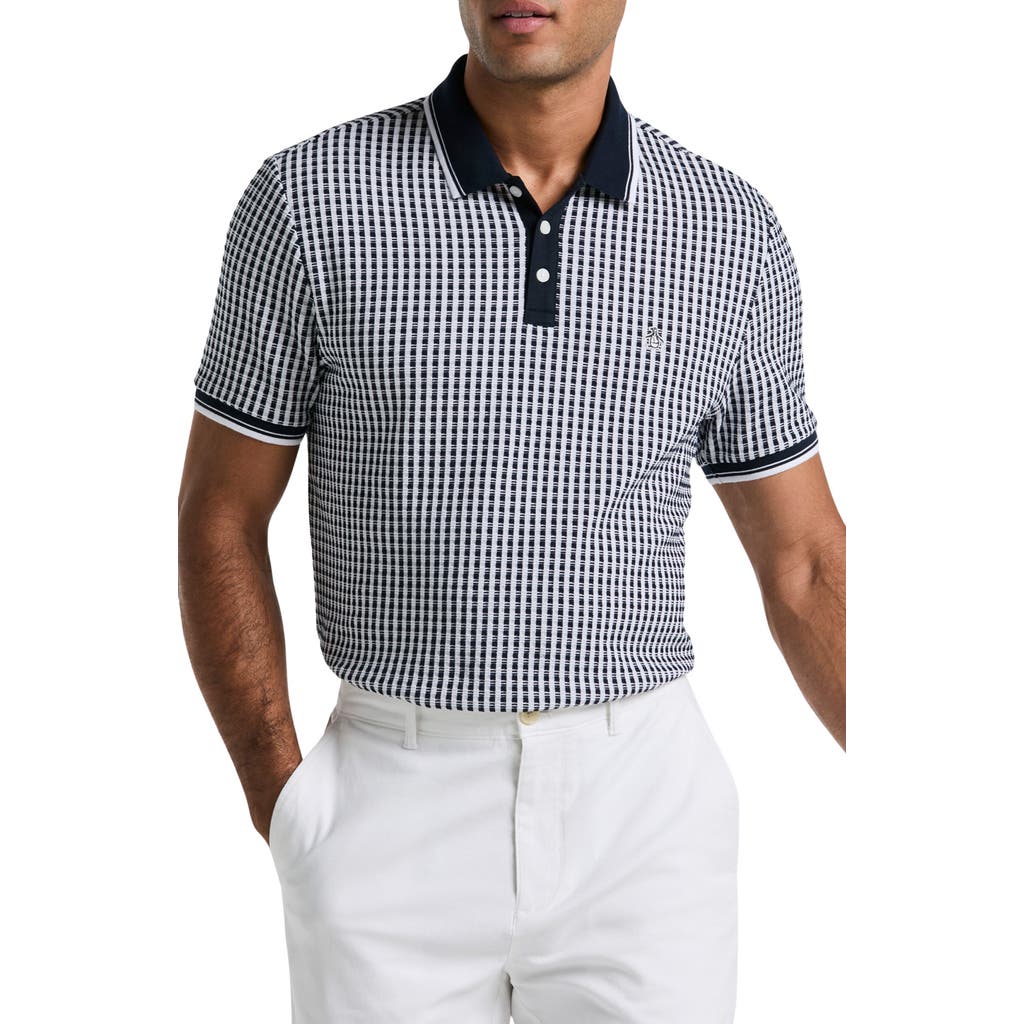 Original Penguin Jacquard Check Polo