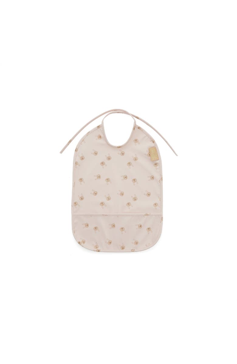 OYOY Rabbit Bib, Main, color, Rose