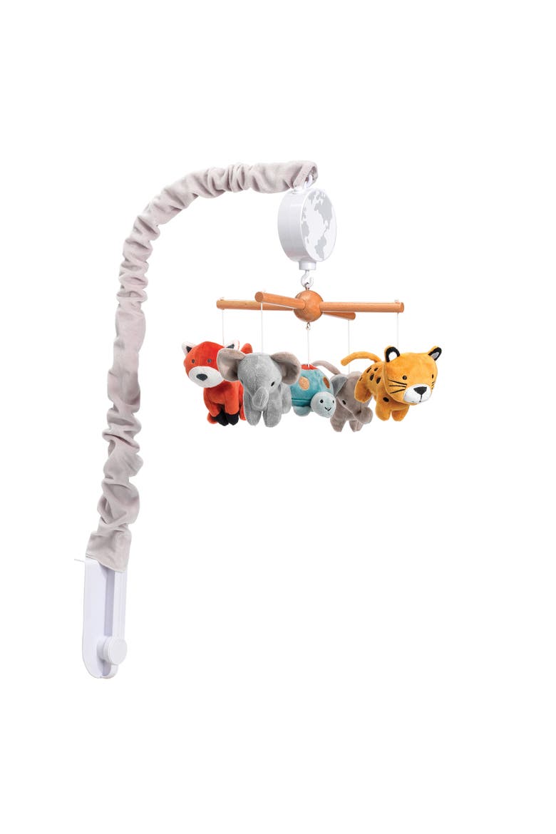 Wild Life Musical Baby Nursery Crib Mobile - Protect the Animals, Alternate, color, Multicolor