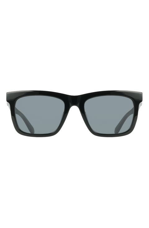 55mm Gradient Rectangle Sunglasses