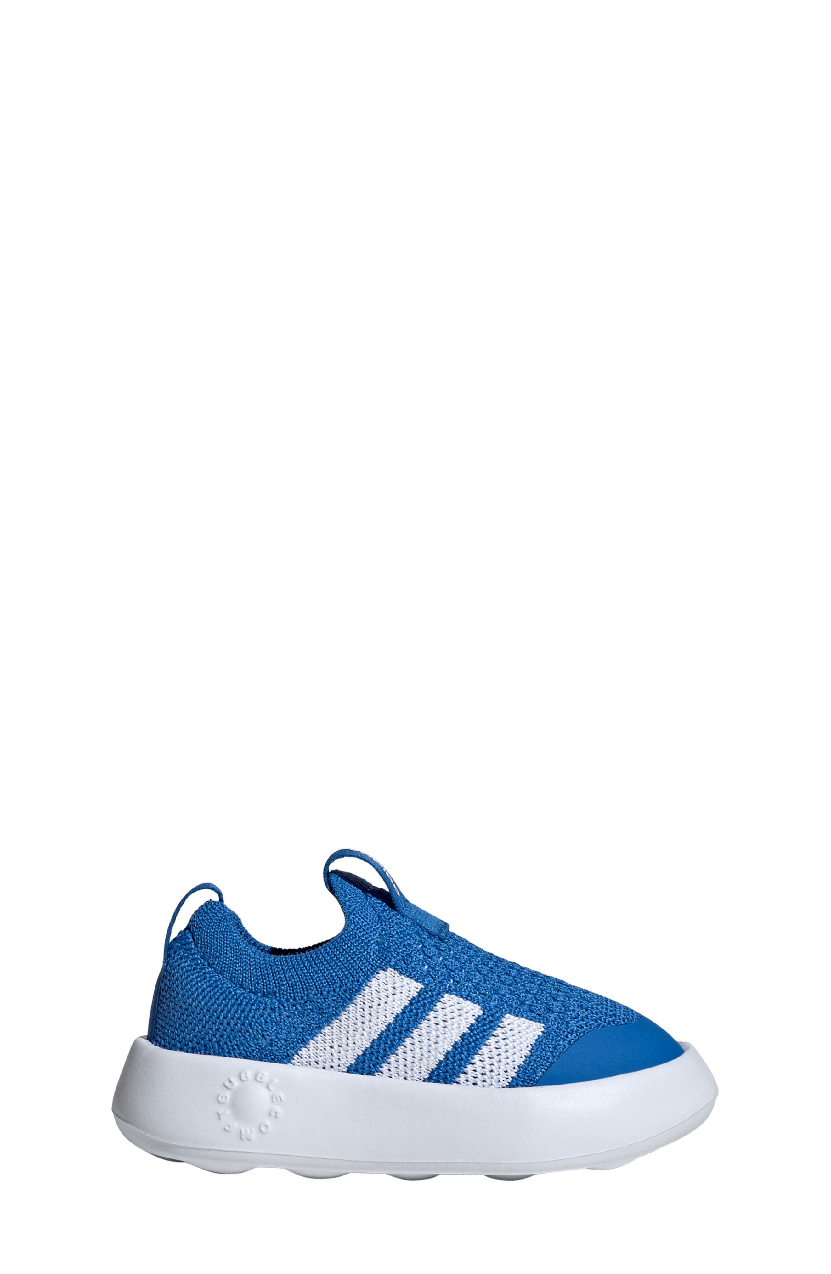 adidas Kids' Bubblecomfy Knit Sneaker, Alternate, color, Broyal/Ftw