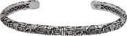 John Varvatos Men's Artisan Sterling Silver Cuff Bracelet