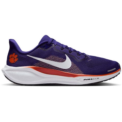Unisex Nike Purple Clemson Tigers Zoom Pegasus 41 Running Shoes