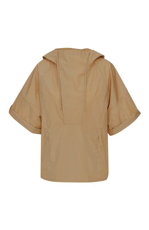 Ansea The Anorak Shirt In Khaki