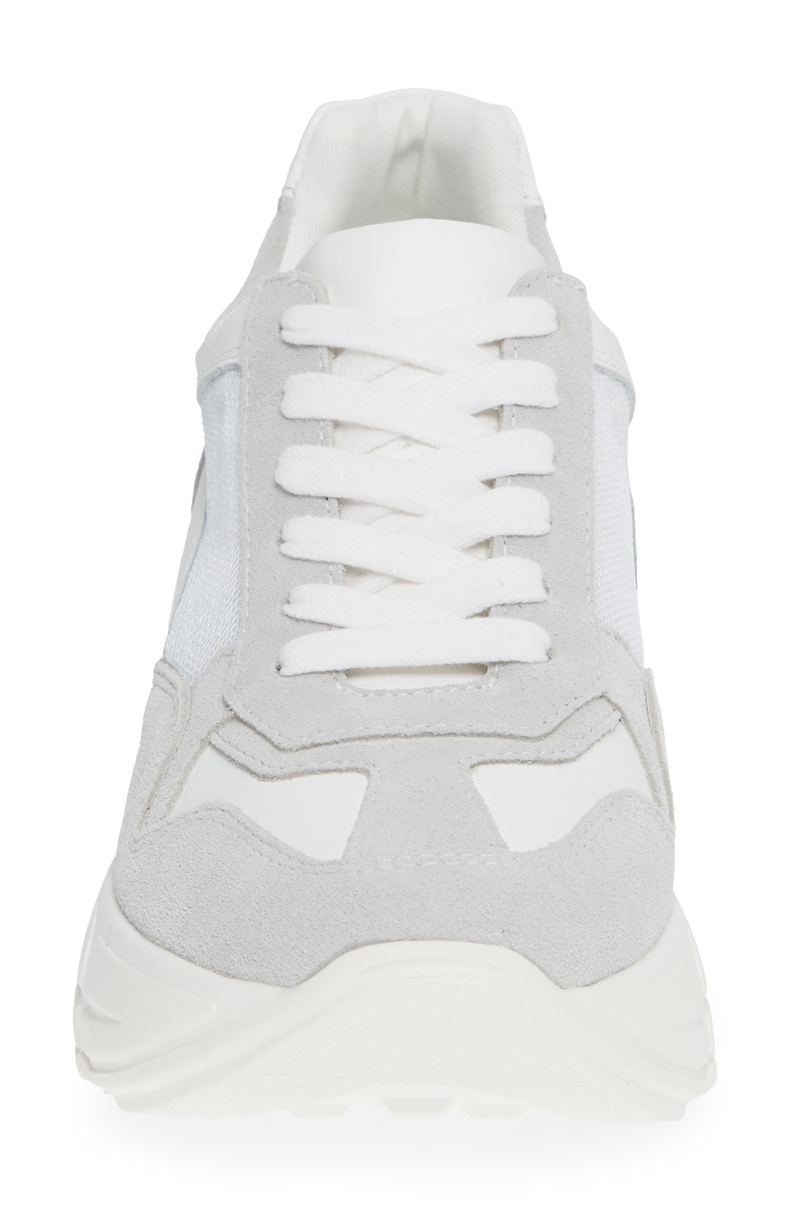 Memory Platform Wedge Sneaker, Alternate, color, WHITE MULTI