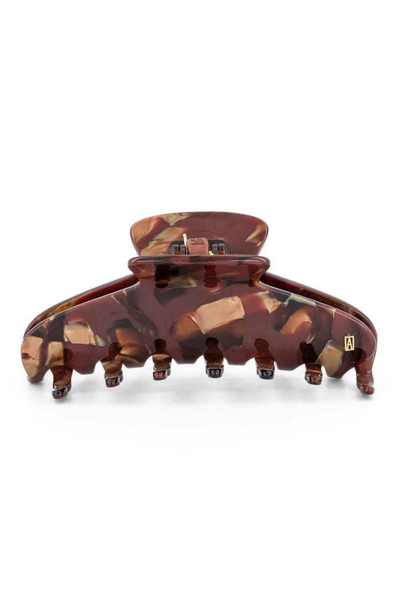 Alexandre de Paris Effet Speciaux Large Acetate Hair Clip, Main, color,
