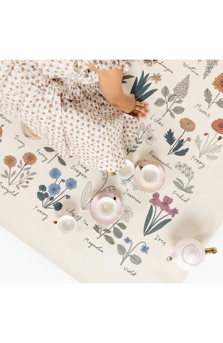 GATHRE Small Tapestry, Alternate, color, Fleurs