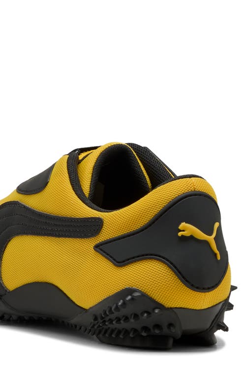 Puma Mostro Og Prime Sneakers In Yellow Leather And Fabric In Yellow