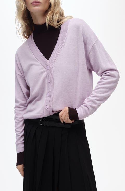 Women's Purple Cardigan Sweaters | Nordstrom Women's Purple Cardigan Sweaters | Nordstrom