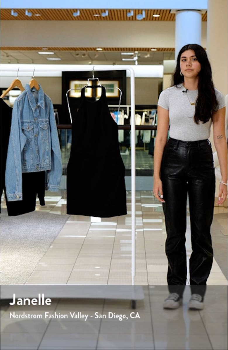 Oaklyn Halter Neck Minidress, sales video thumbnail