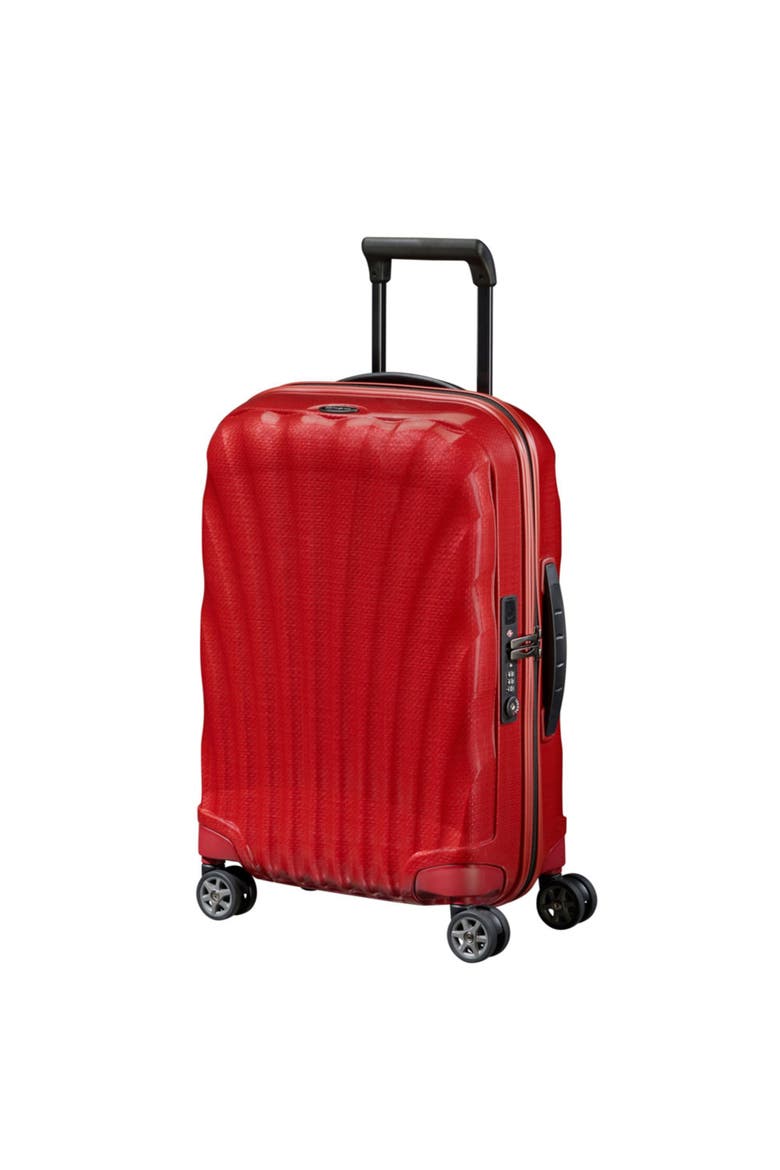 C-LITE Hardside 20" Carry On Spinner Luggage, Main, color, Chili Red