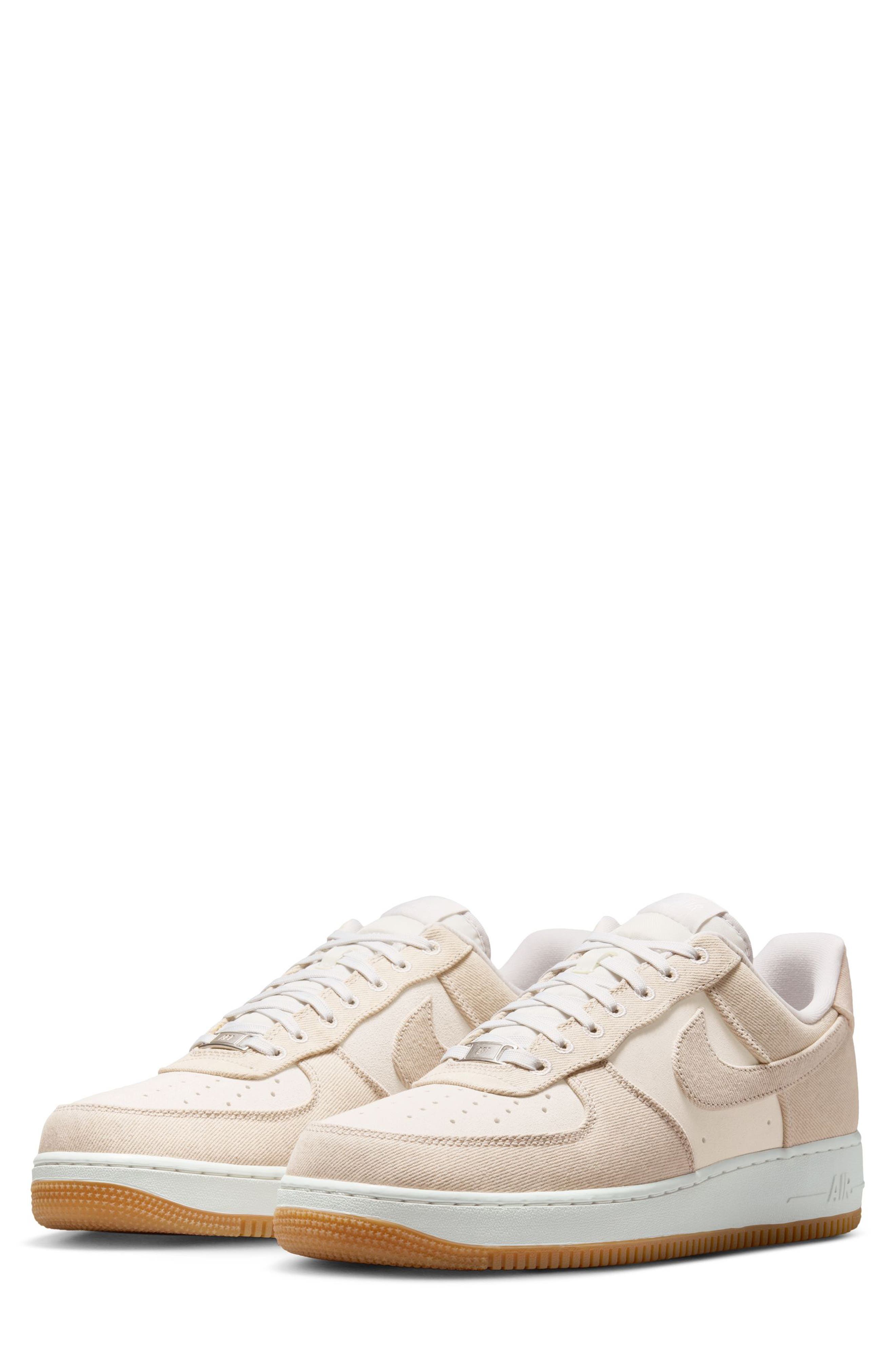 Nike Air Force 1 '07 LV8 Denim Basketball Sneaker, Main, color, Vast Grey/ Summit White