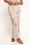 Petal & Pup Giarda Floral Print Crinkle Maxi Skirt