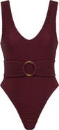 MONTCE Kim Belted One-Piece Swimsuit