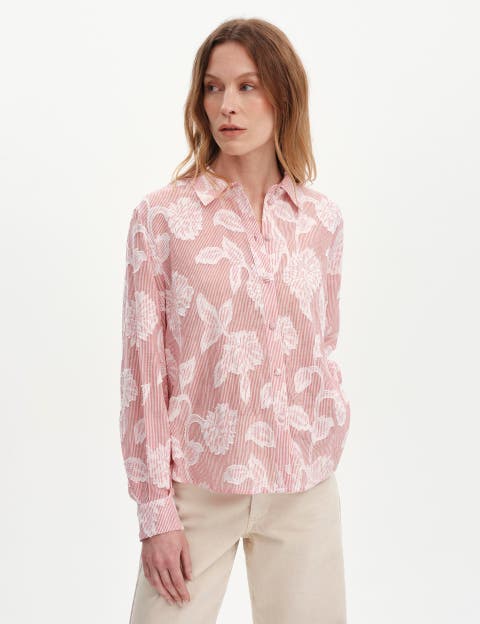 Heidi Relaxed Fit Collared Shirt