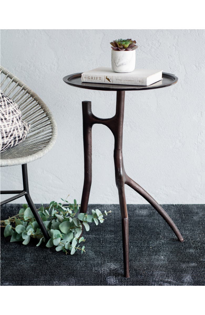 Renwil Maadi Side Table, Alternate, color, Aluminum Bronze Plated