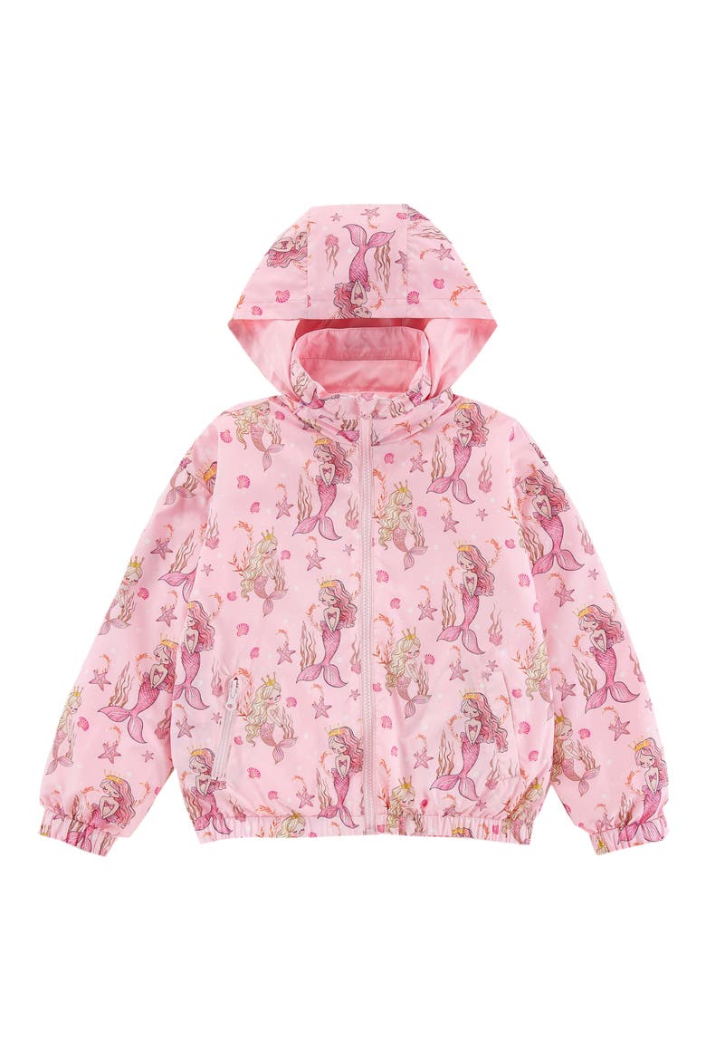 Kids' Max Rain Water Repellent Reversible Windbreaker, Main, color, PINK
