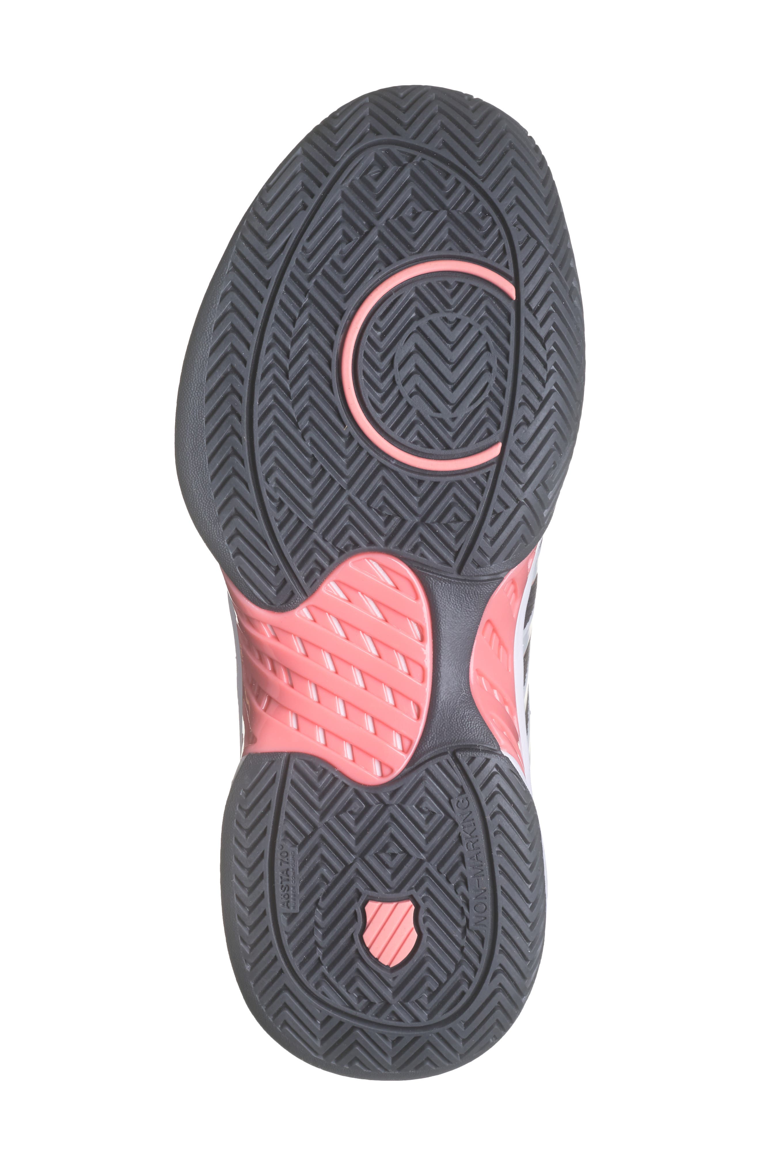 K-Swiss Pickleball Supreme Court Shoe, Alternate, color, Asphalt/White/Amber