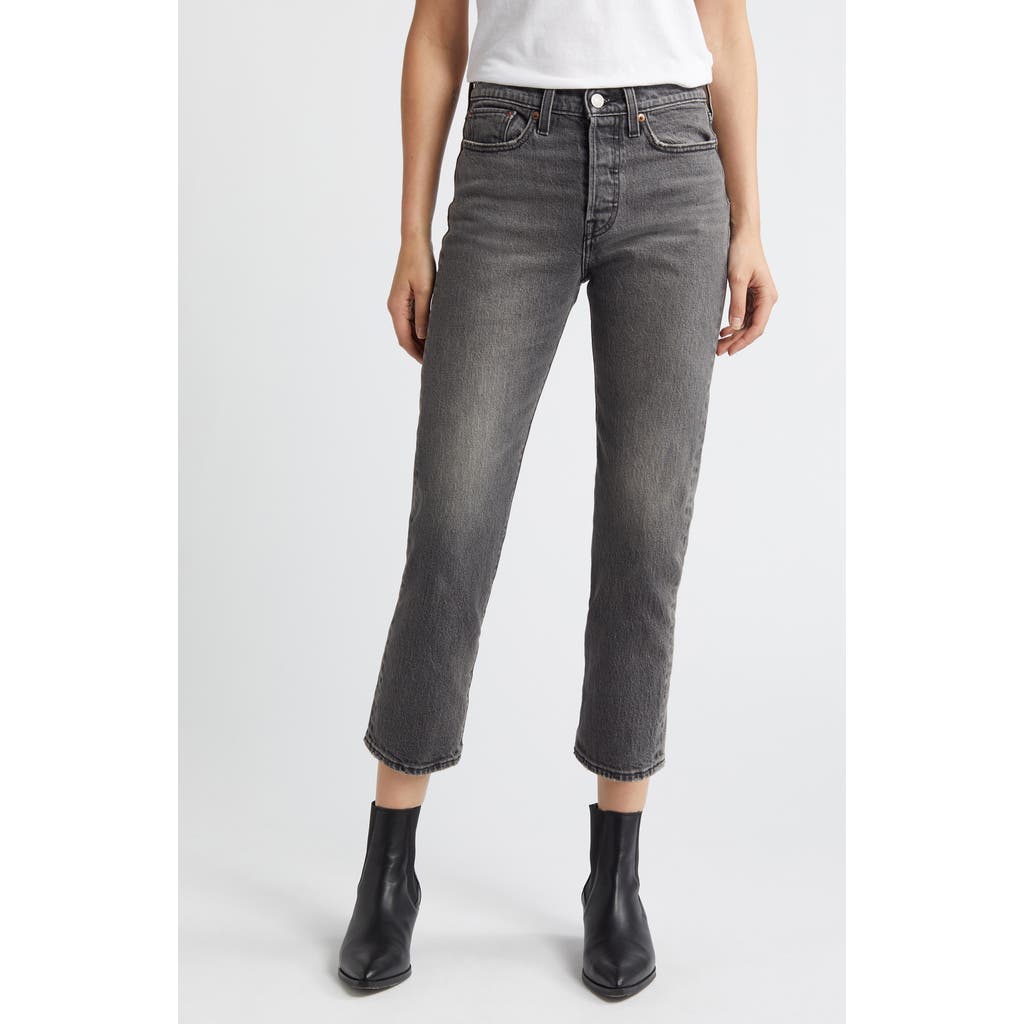 Levi's Wedgie High Waist Ankle Straight Leg Jeans