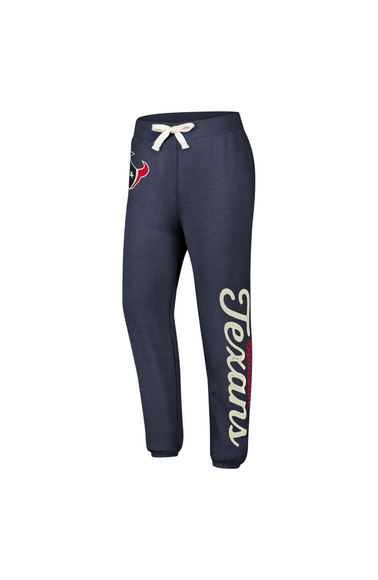 G-III 4HER BY CARL BANKS Women's G-III 4Her by Carl Banks Navy Houston Texans Scrimmage Fleece Pants, Alternate, color, Navy