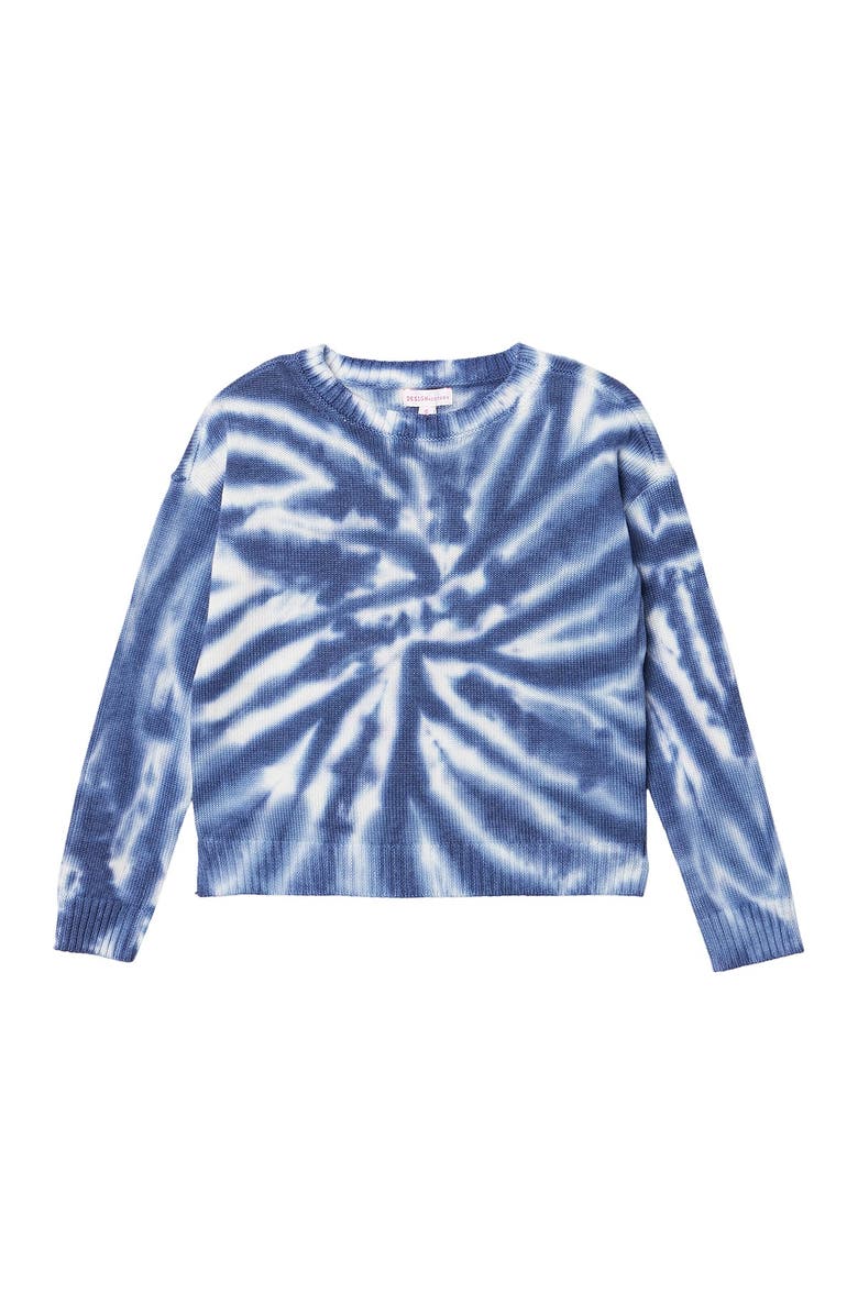 Design History Tie Dye Print Knit Sweater, Main, color, 