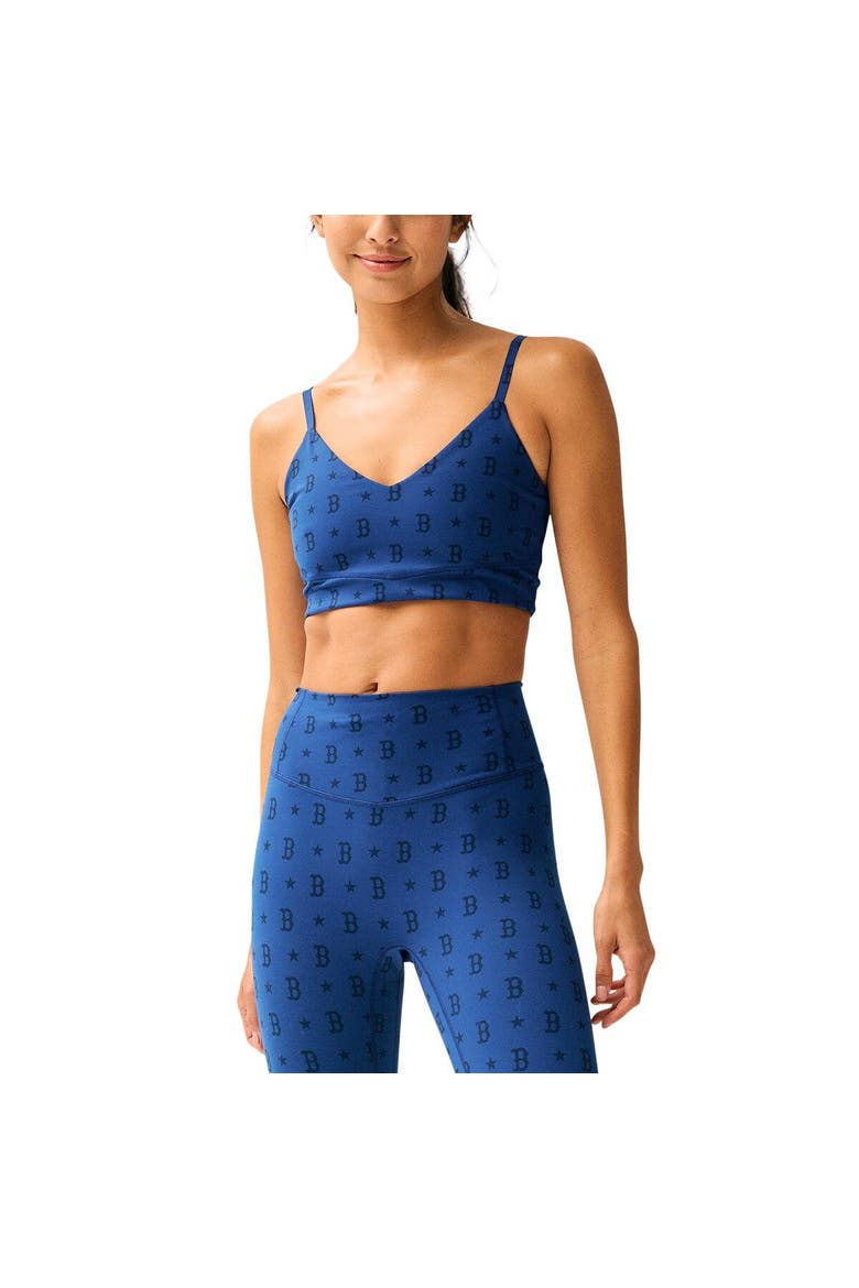 Women's Terez Navy Boston Red Sox Active Bra, Alternate, color, Navy