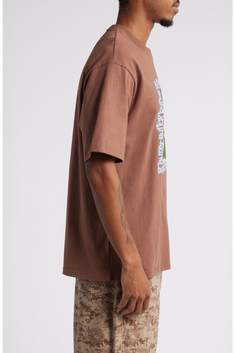 Stolen Boots Graphic T-Shirt, Alternate, color, BROWN