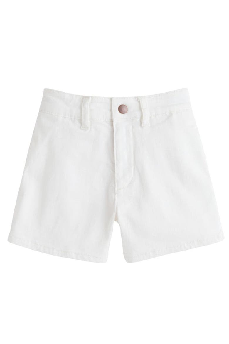 Kids' Denim Shorts, Main, color, Ivory Denim