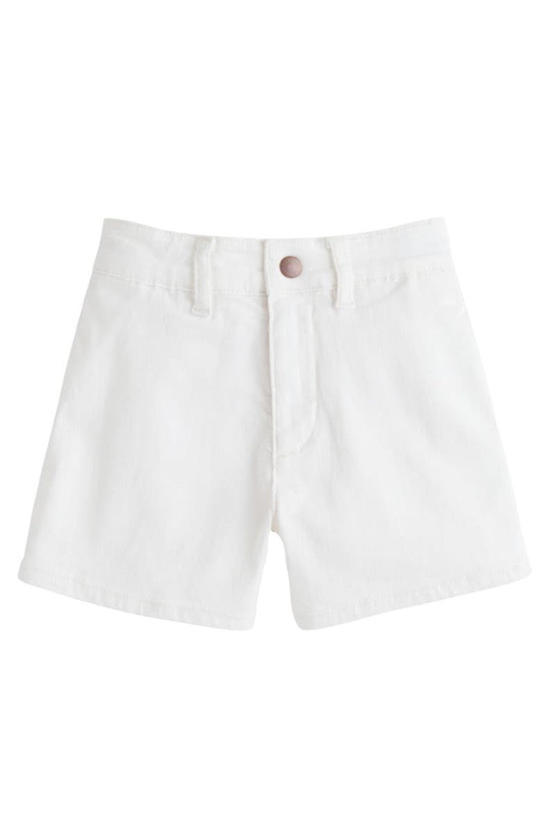 BISBY Kids' Denim Shorts, Main, color, Ivory Denim