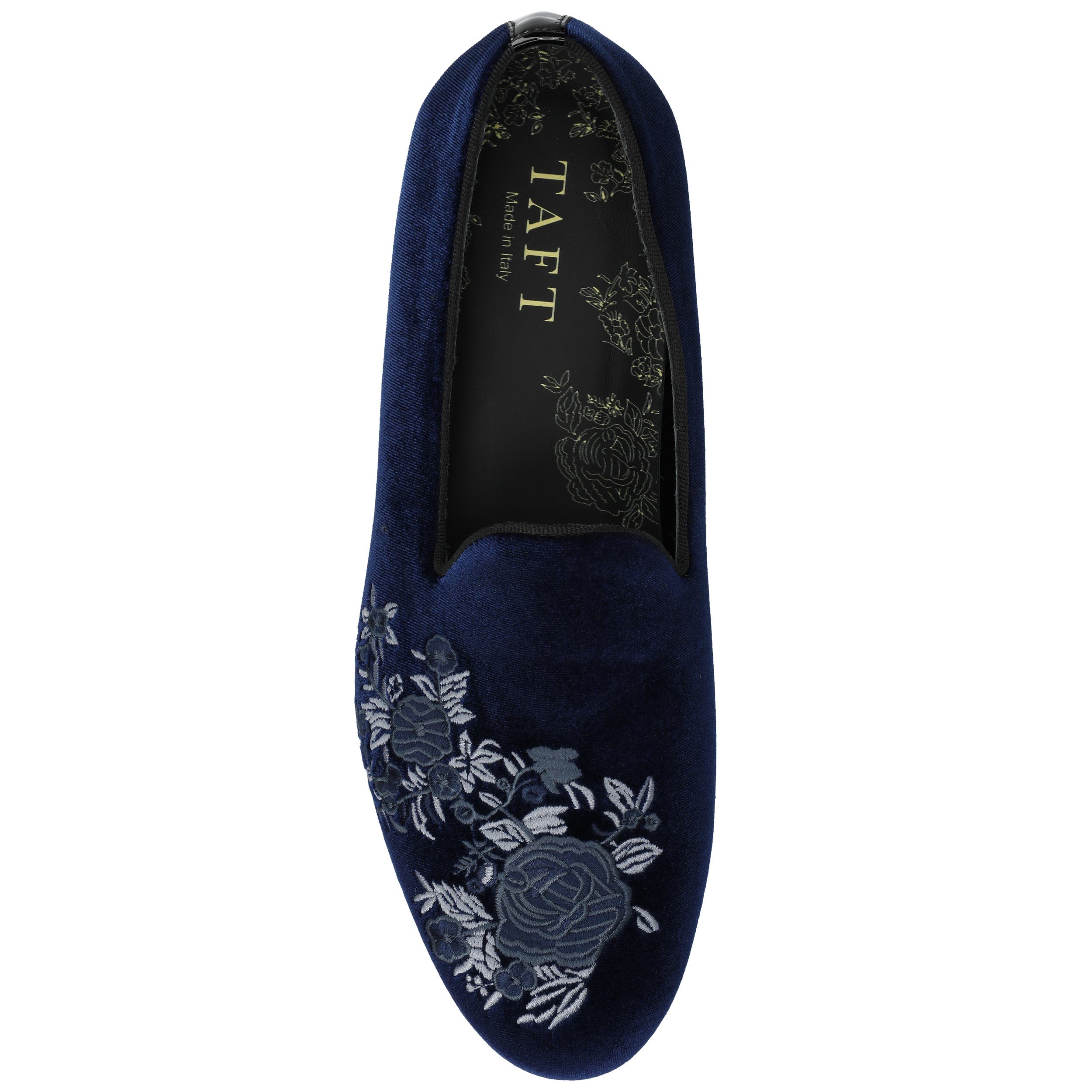 The Estate Slipper, Alternate, color, Navy