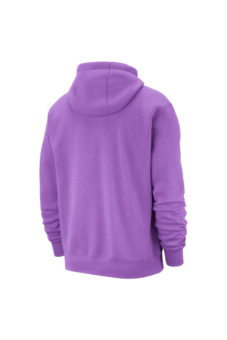 Men's Nike  Purple Sacramento Kings 2025/26 City Edition Essential Logo Remix Hoodie, Alternate, color, Purple