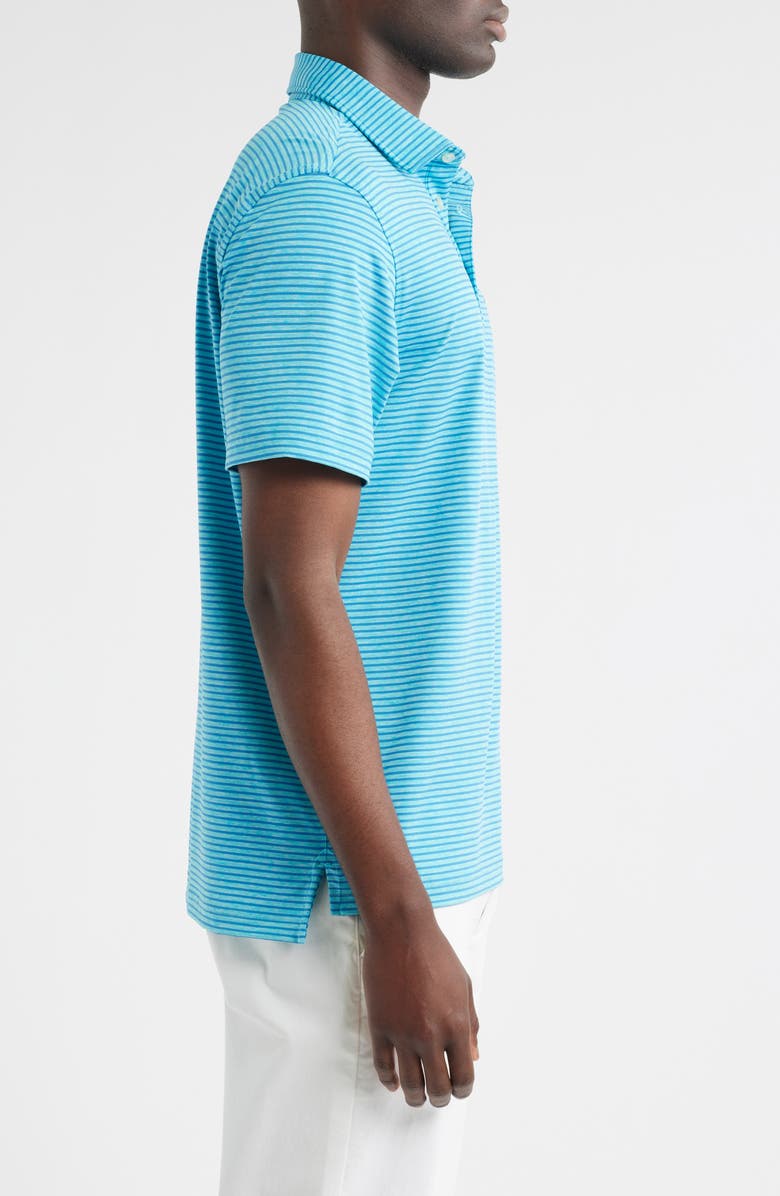 Stripe Sankaty Short Sleeve Performance Polo